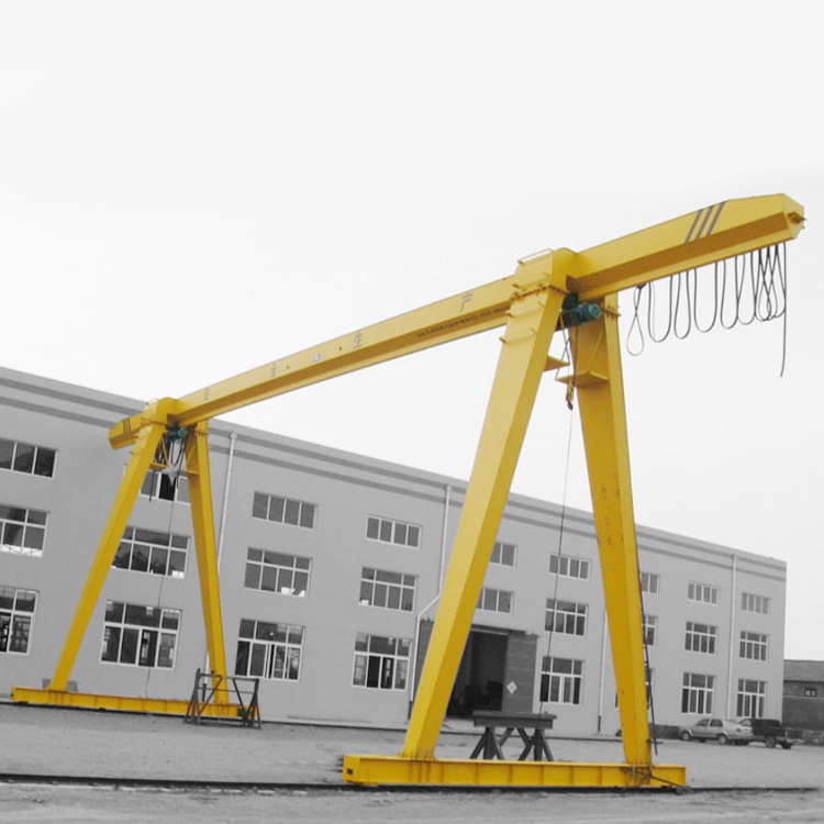 Truss type single girder gantry crane
