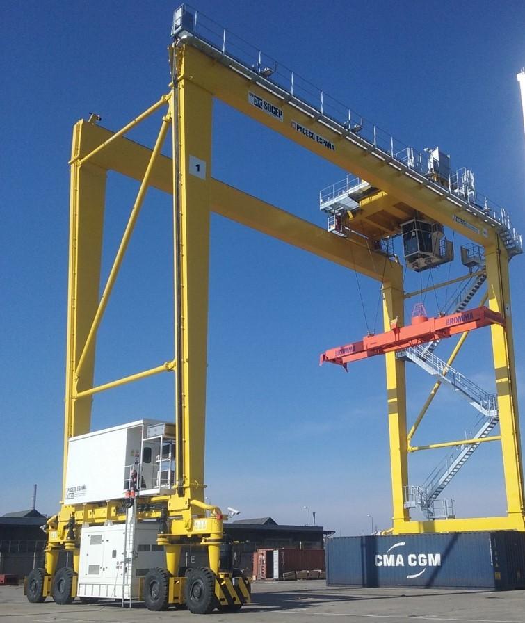 Rubber Tyred Container Gantry Crane